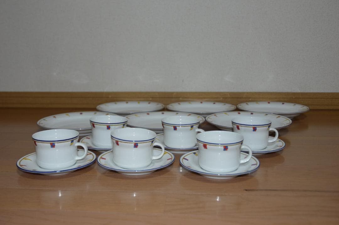 未使用:リチャードジノリ　クリッパー　6セット