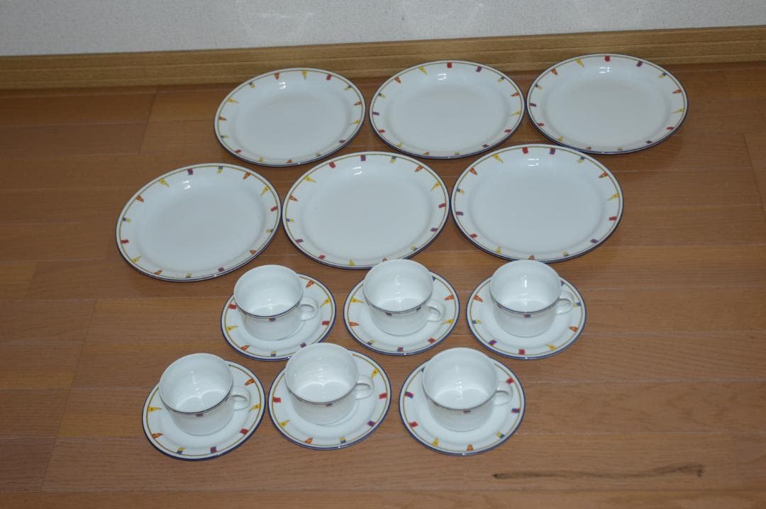 未使用:リチャードジノリ　クリッパー　6セット