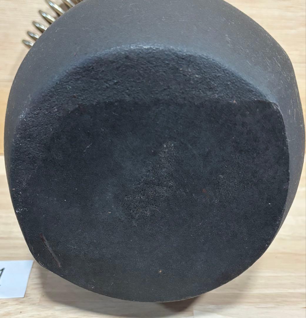 ロゴ無し】ジョン・ライト John Wright ビンテージ 鋳鉄製 ケトル