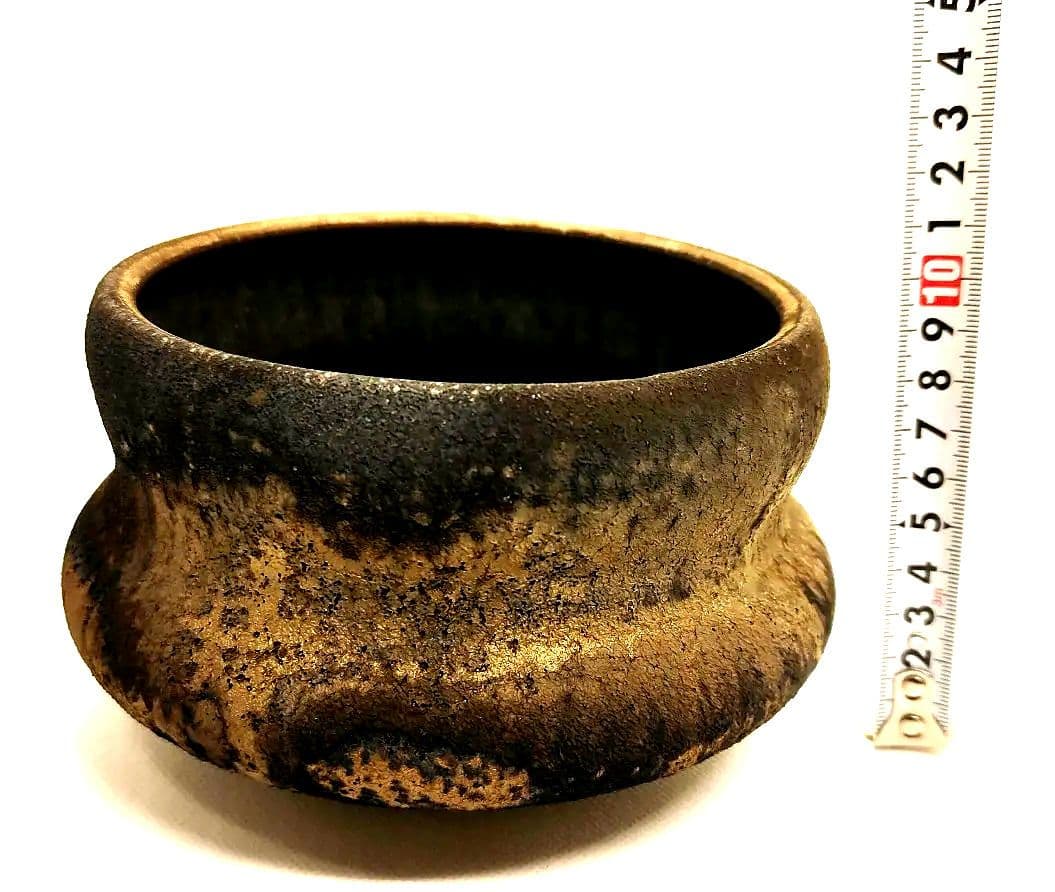 細川政己 陶器製 植木鉢 鉢 y鉢