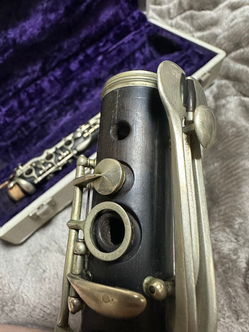 Julius Rudolph A管 アルバート式 クラリネット ケース付き