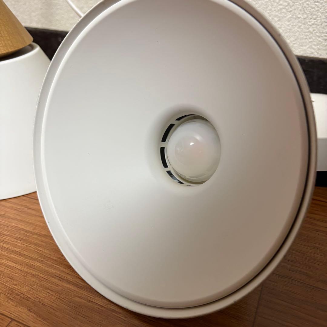 ホワイトウッドペンダントライト3灯セット　コイズミ