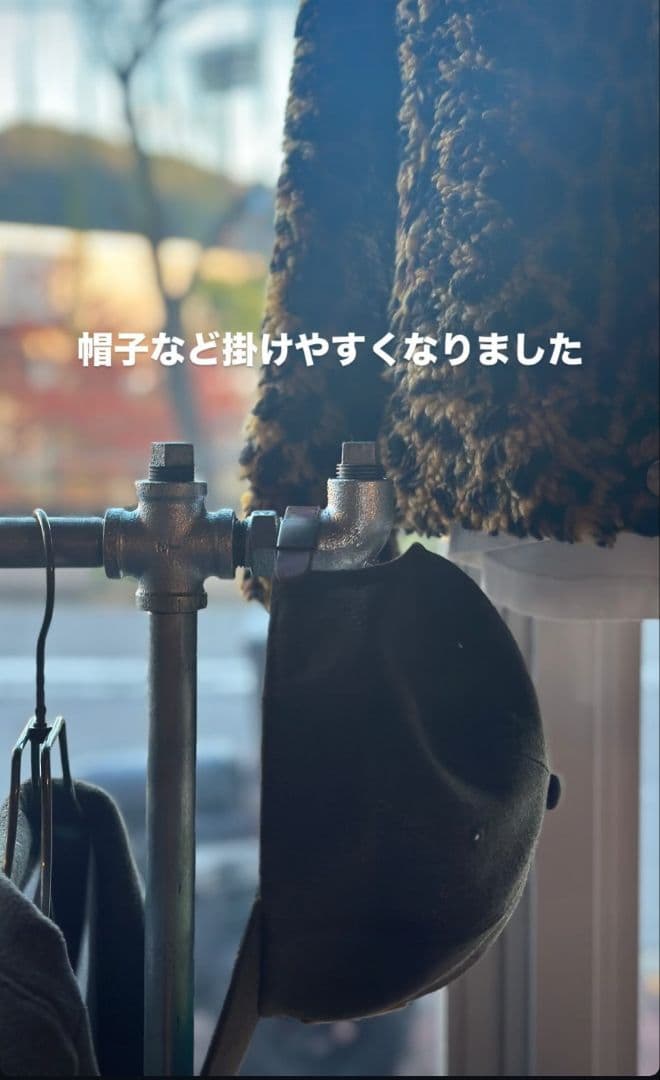 ハンガーラック パイプ製 約150cm×150cm