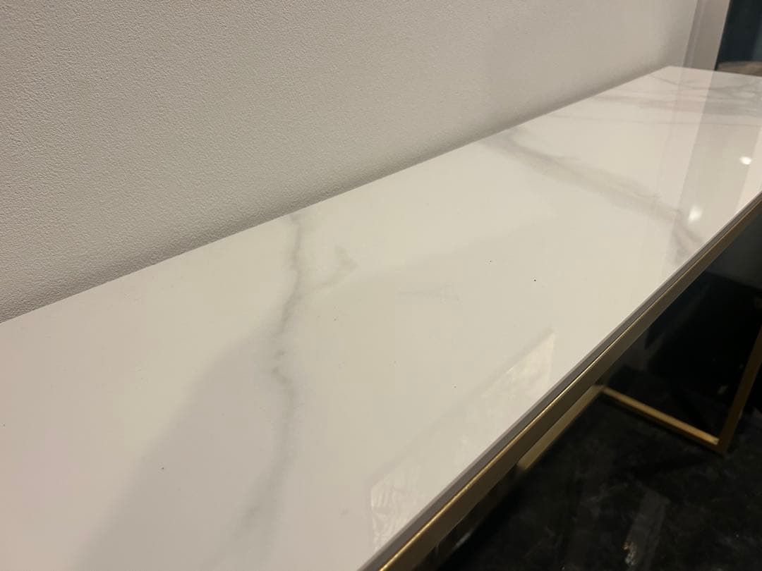 モダン大理石コンソールテーブル