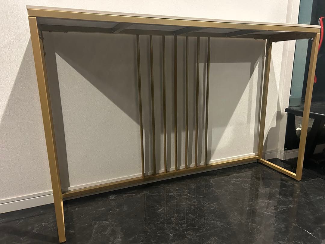 モダン大理石コンソールテーブル