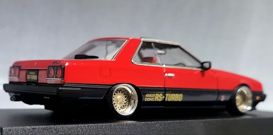 1/43　スカイライン改　R30　2000ターボ　BBS-RS　アルミ製　深リム