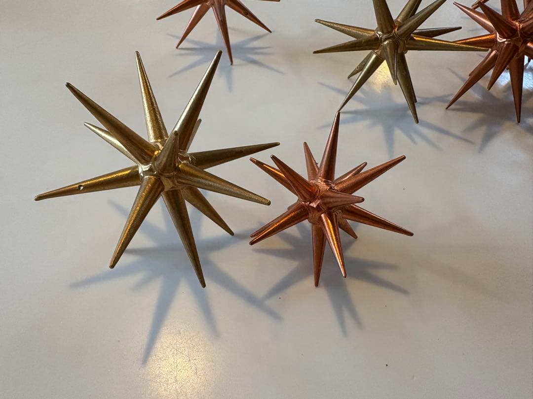 アルビン・プライスラー ベツレヘムの星 ゴールド　ブロンズ　Ｌ・Ｓサイズ