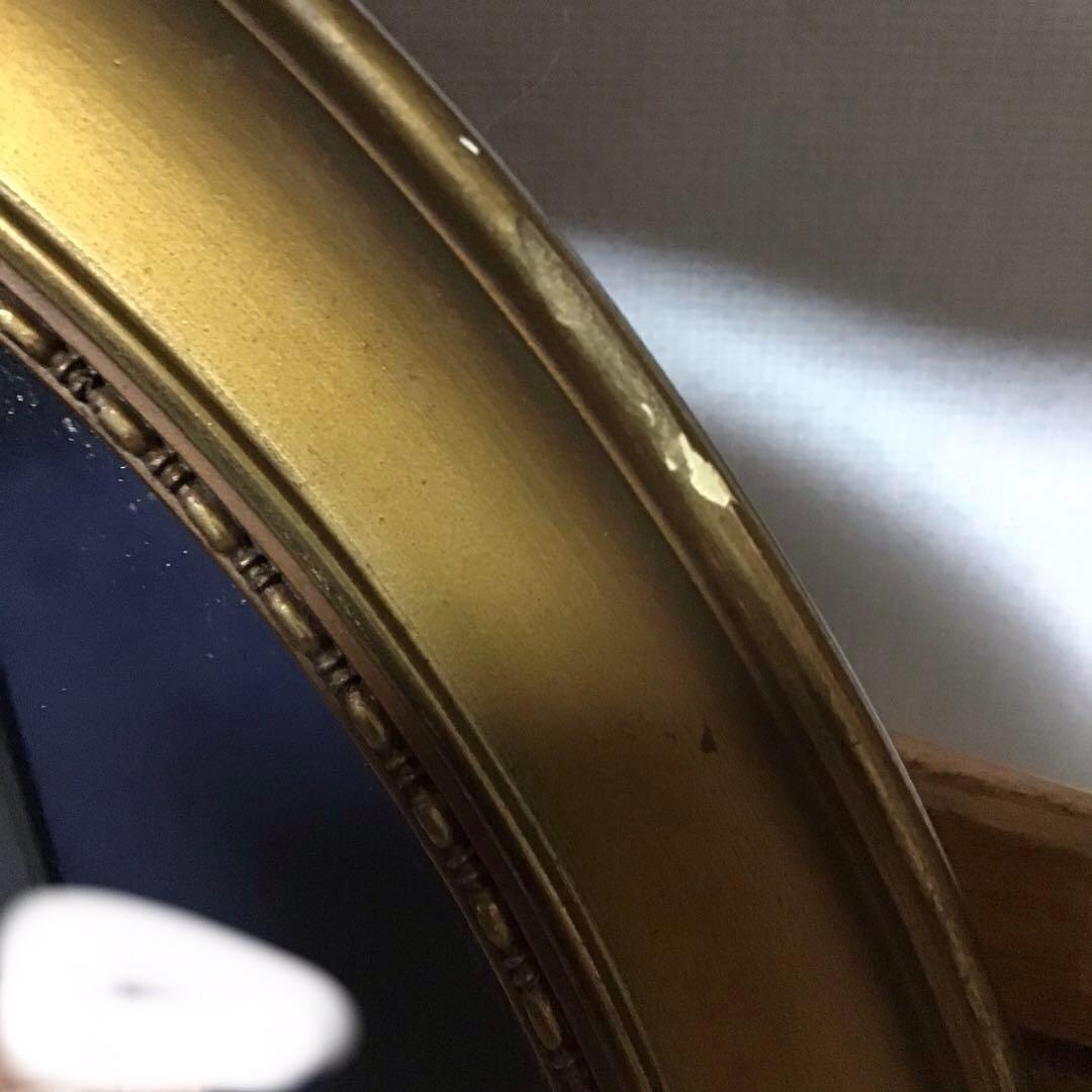 ヨーロッパのアンティークミラー　壁掛け