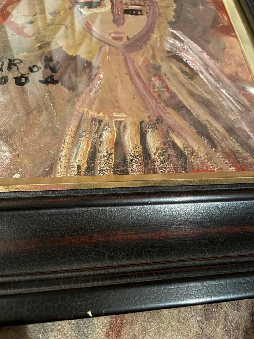 絵画 織田廣喜 オダヒロキ 少女 油彩 織田ひろき 美術品 アート おだ