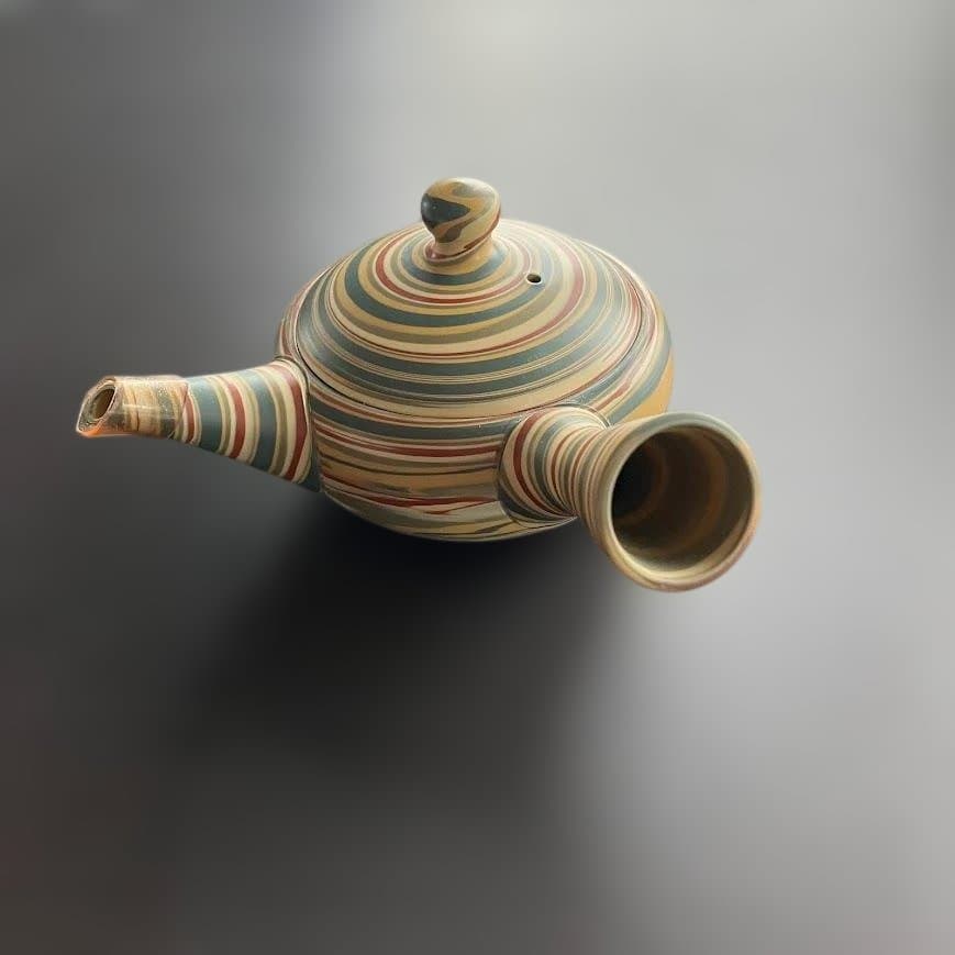 常滑焼 急須 錬込 マーブル﻿ - メルカリ