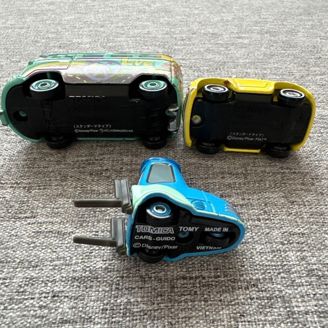 カーズ トミカ 3台セット まとめ売り - メルカリ