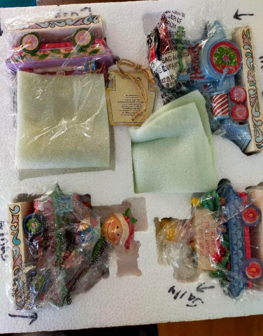 【希少】 ジムショア スヌーピー クリスマス列車フィギュア