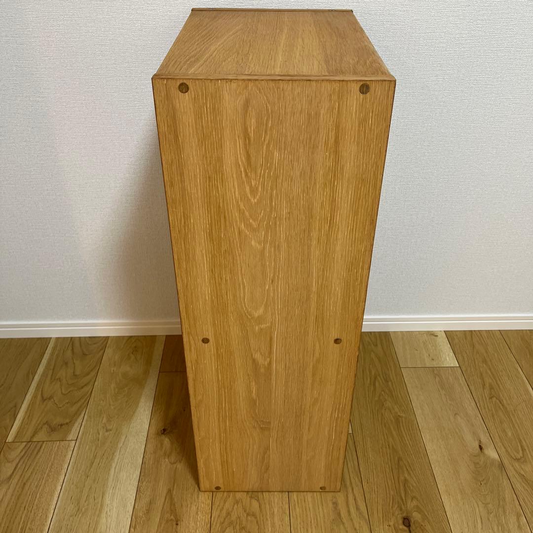 無印良品　スタッキングシェルフ・2段・オーク材　最終値下げです。
