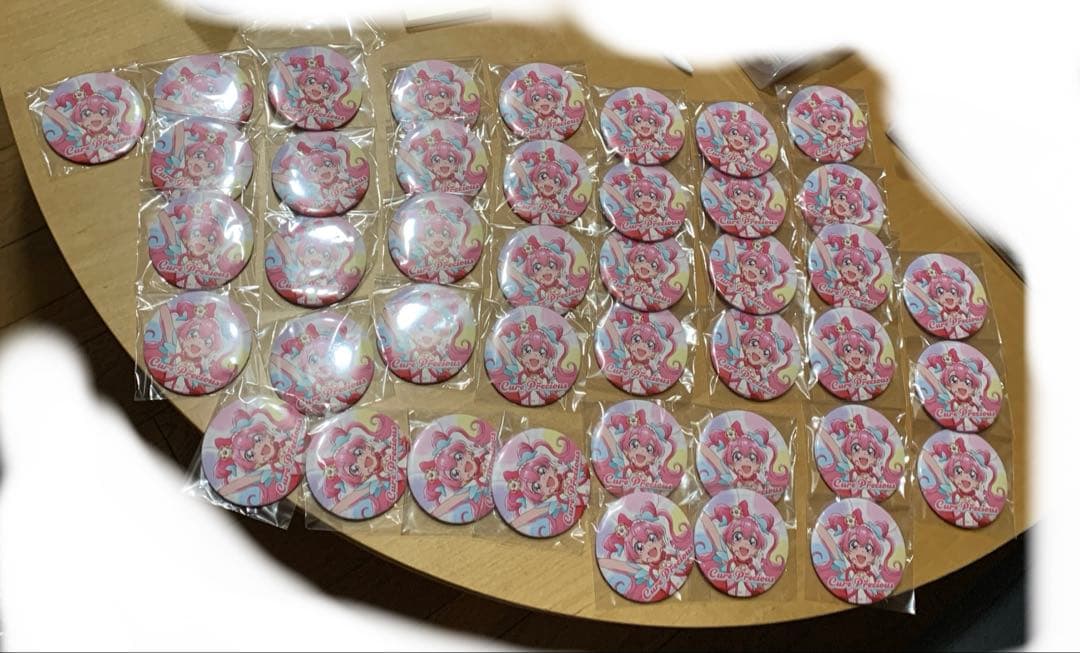 キュアプレシャス　全プリキュア展　缶バッジ　42点