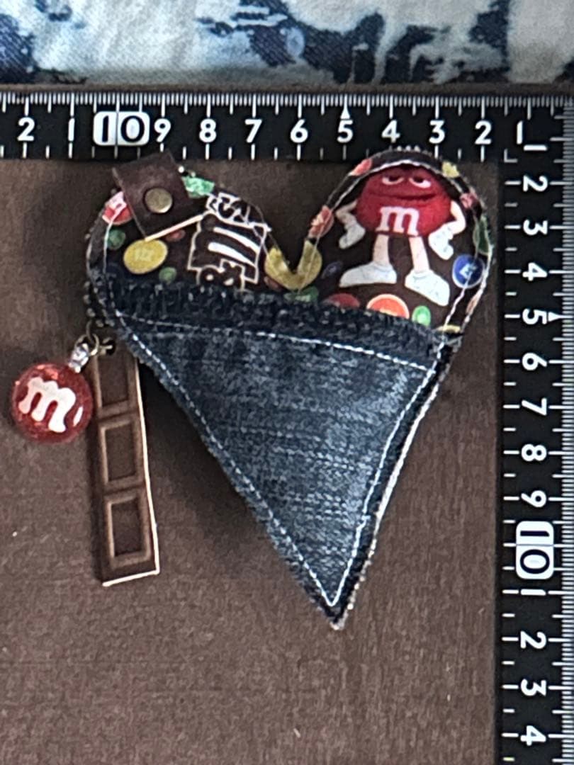 限定‼️再販なし。ぷっくりチョコハートタグNo.686
