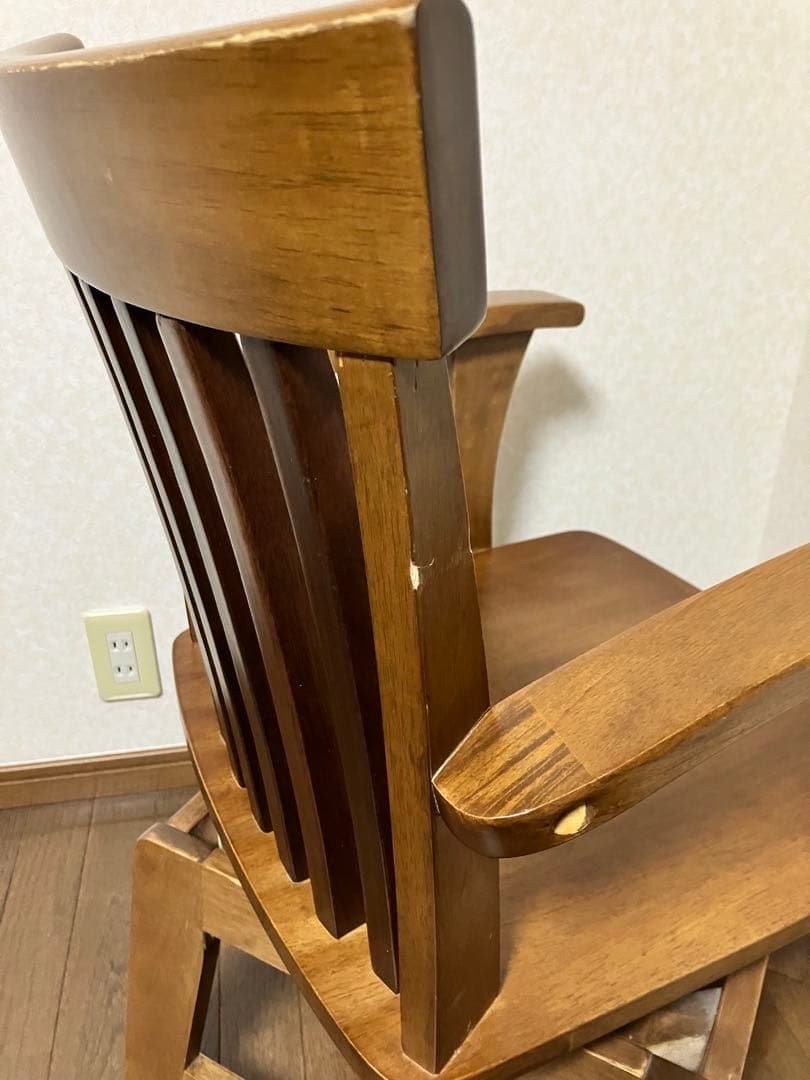 ダイニングチェア サカイ工芸 ウィンザーチェア 天然木 回転椅子 ヴィンテージ