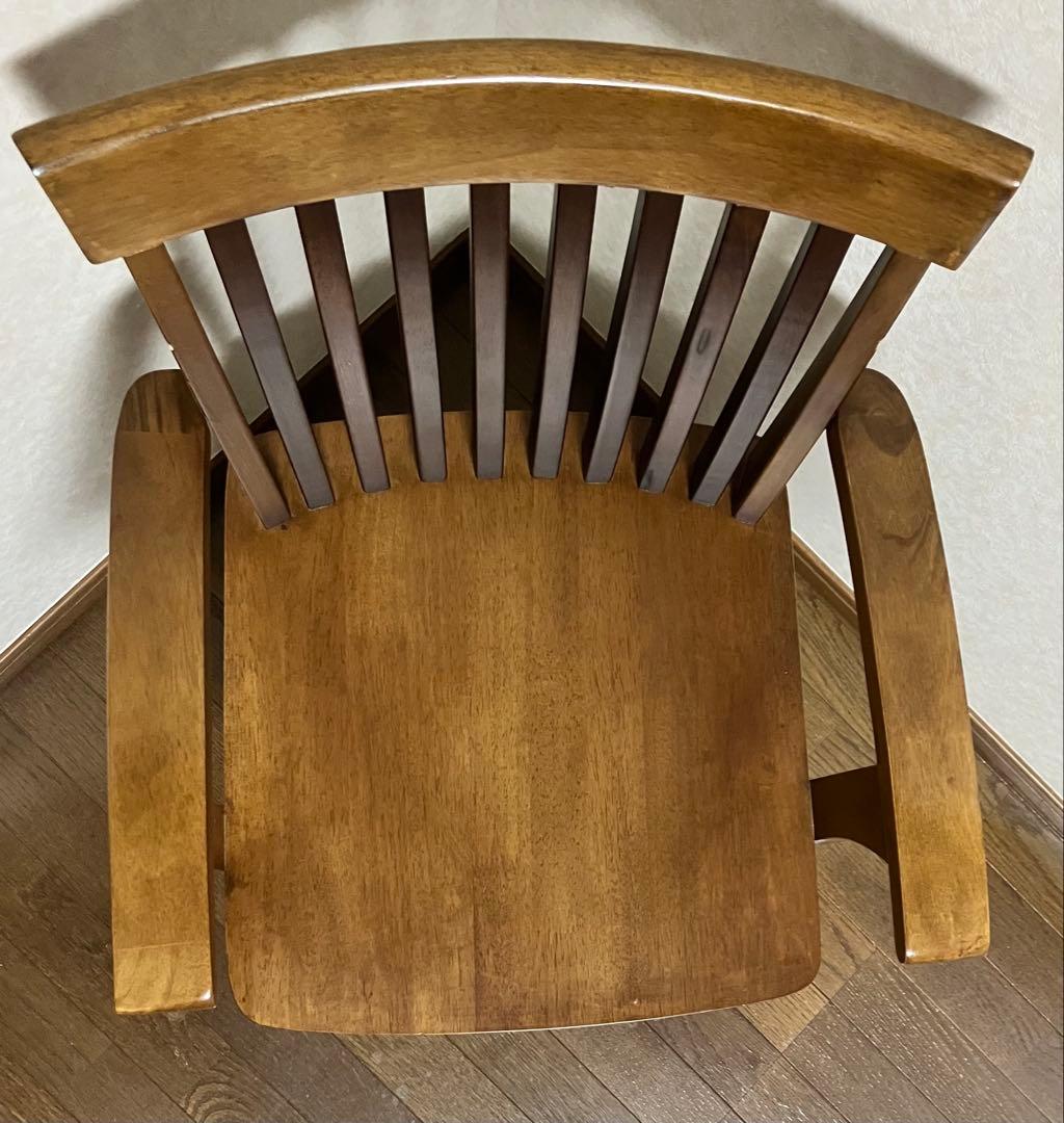 ダイニングチェア サカイ工芸 ウィンザーチェア 天然木 回転椅子 ヴィンテージ