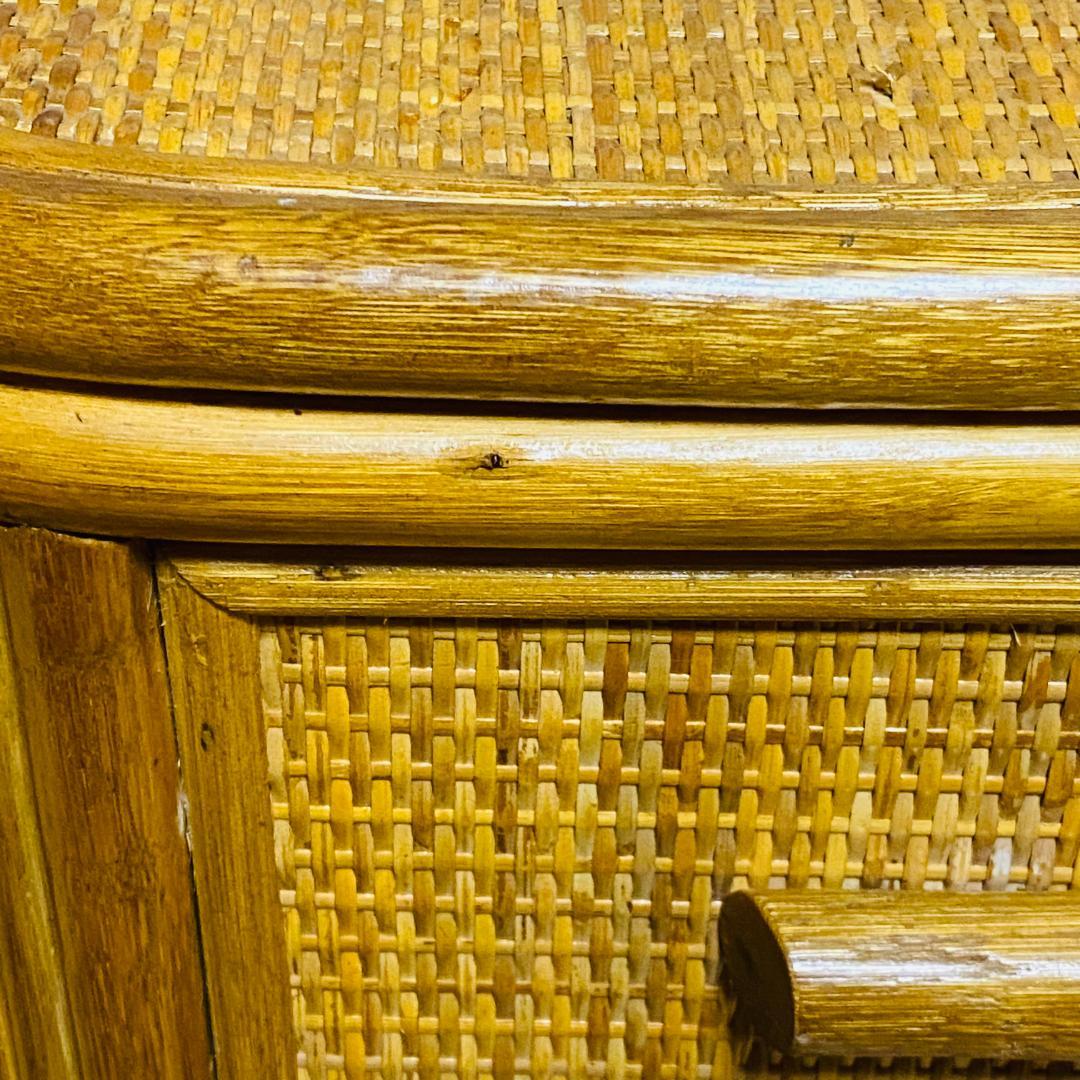 ラタン 籐 棚 チェスト 2段 4口 W90cm D37cm H41cm