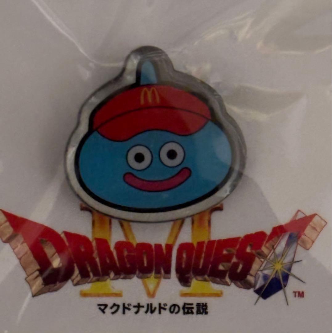 ドラゴンクエスト マクドナルド スライム ピンバッジ - メルカリ