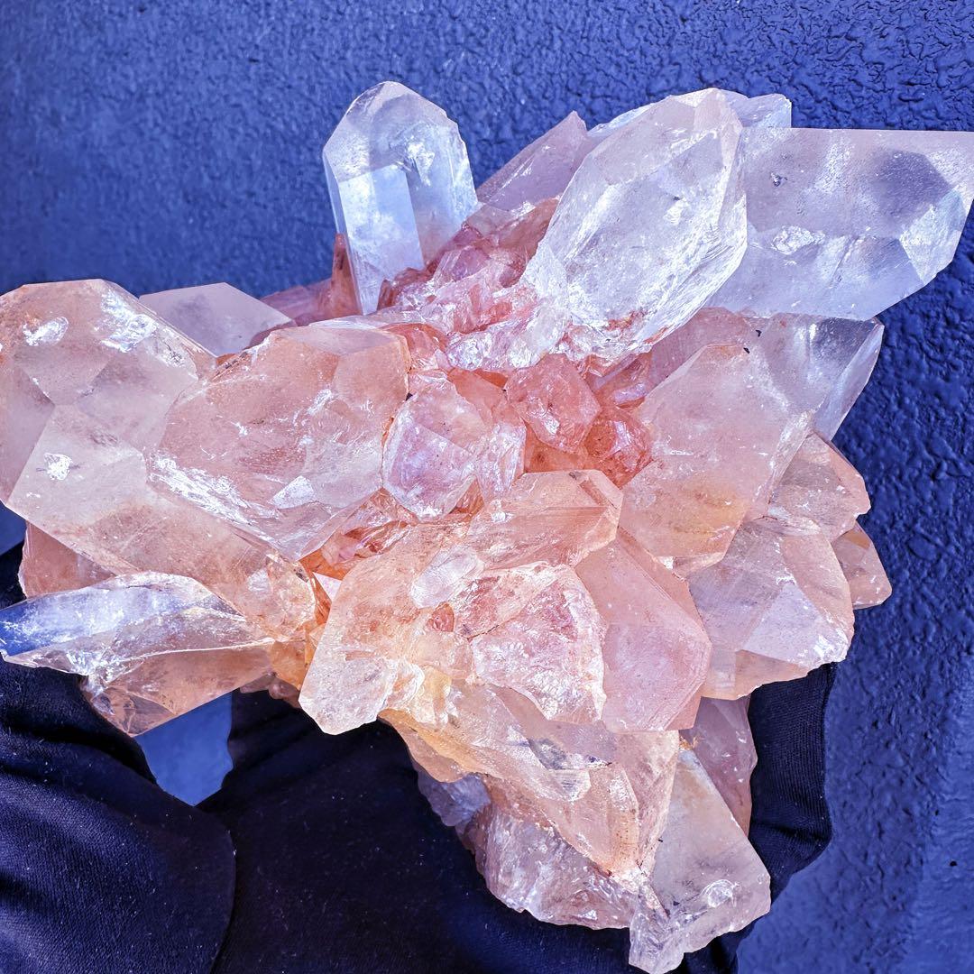 希少❗️高級品 ❗キラキラ☆超綺麗♡超強いパワー ヒマラヤ水晶クラスターA1485