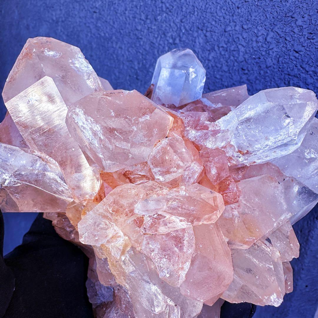 希少❗️高級品 ❗キラキラ☆超綺麗♡超強いパワー ヒマラヤ水晶クラスターA1485