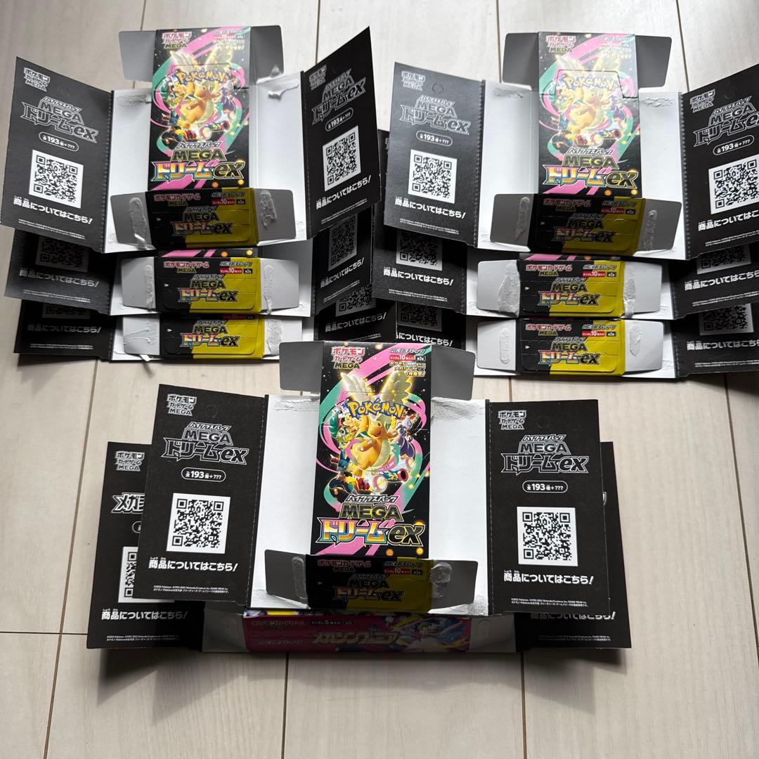 MEGAドリームex メガシンフォニア ボックス ペリペリあり - メルカリ