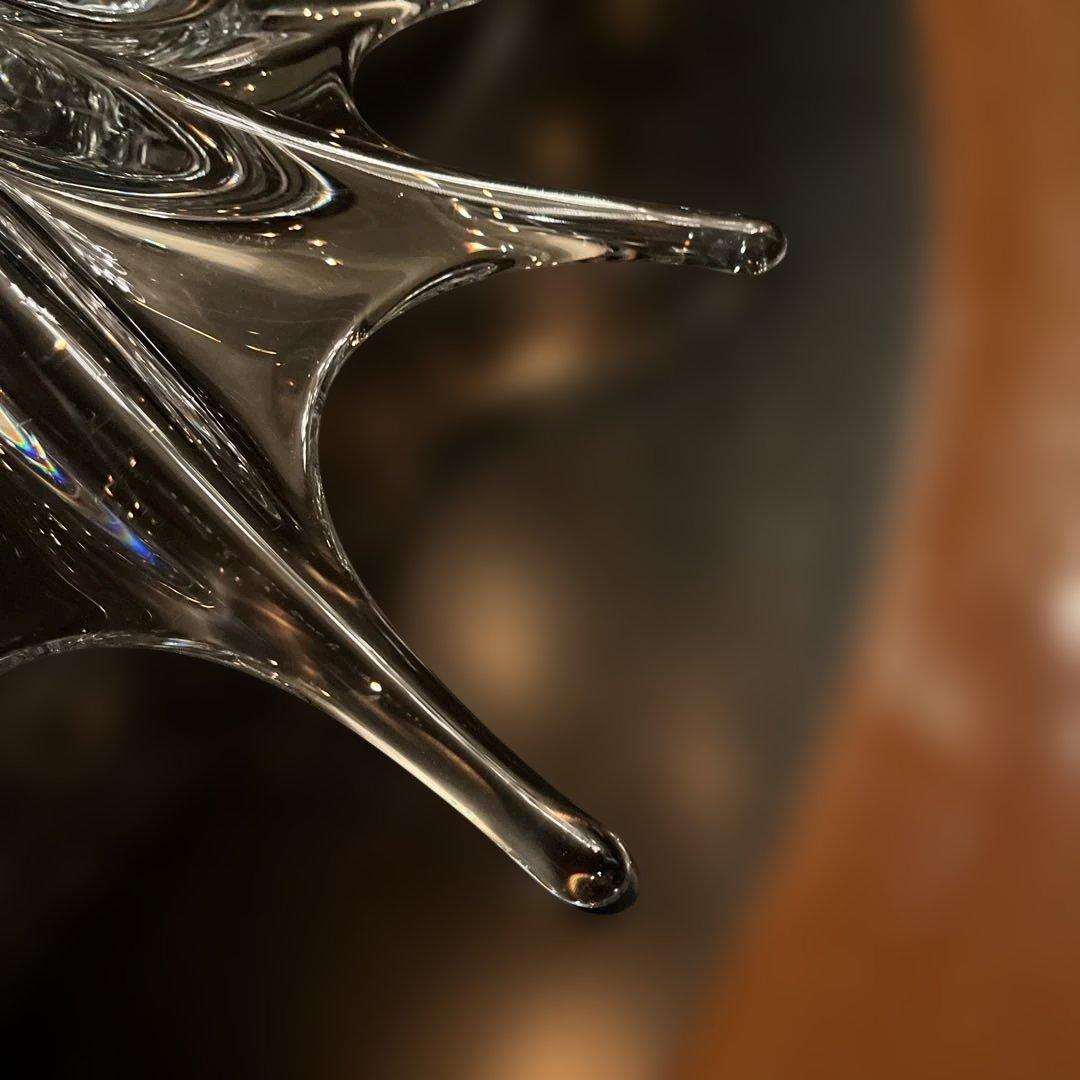 年末値下げオールドバカラ 希少フルーツコンポート 特大 オブジェ 花入