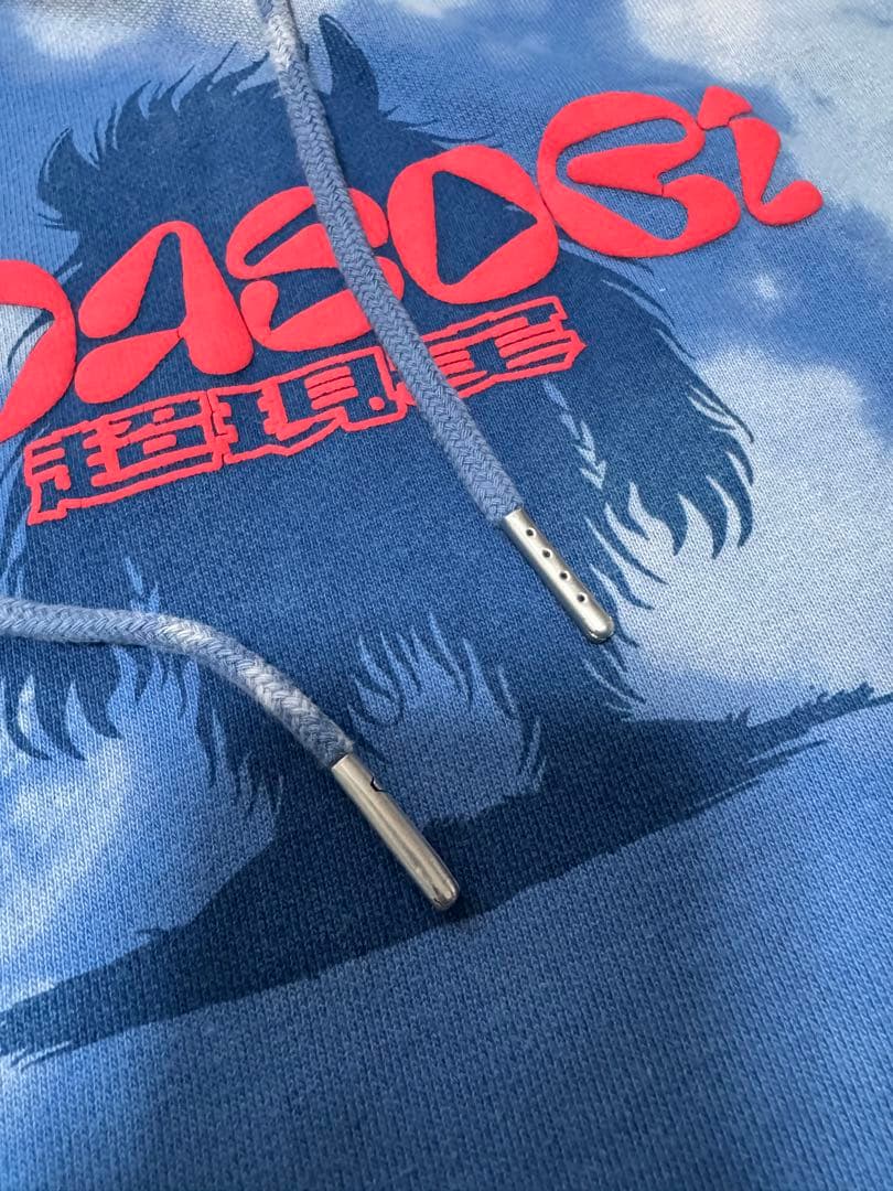 YOASOBI Remake 超現実Hoodie タイダイ ブルー Lサイズ