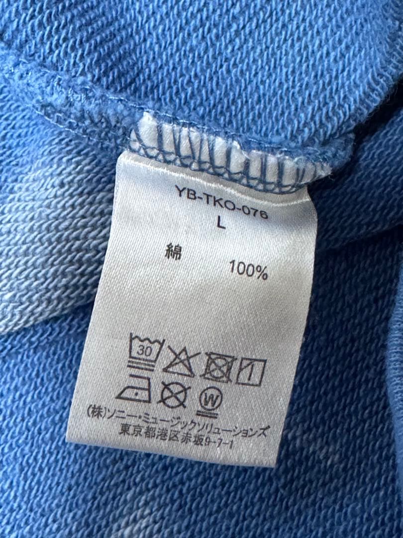 YOASOBI Remake 超現実Hoodie タイダイ ブルー Lサイズ