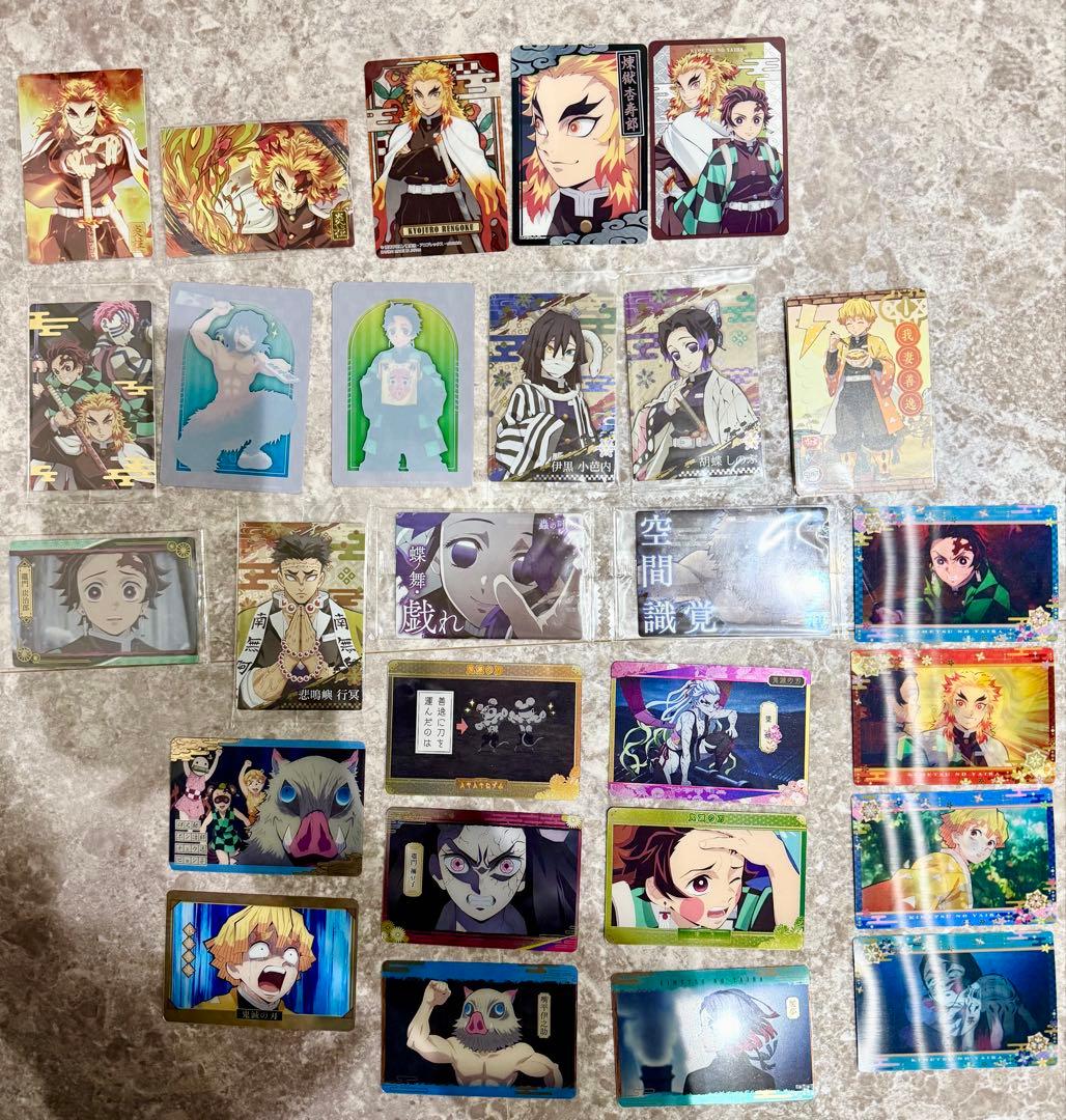 鬼滅の刃 まとめ おひるねこ 色紙 ラバスト シール 缶バッジ アクスタ