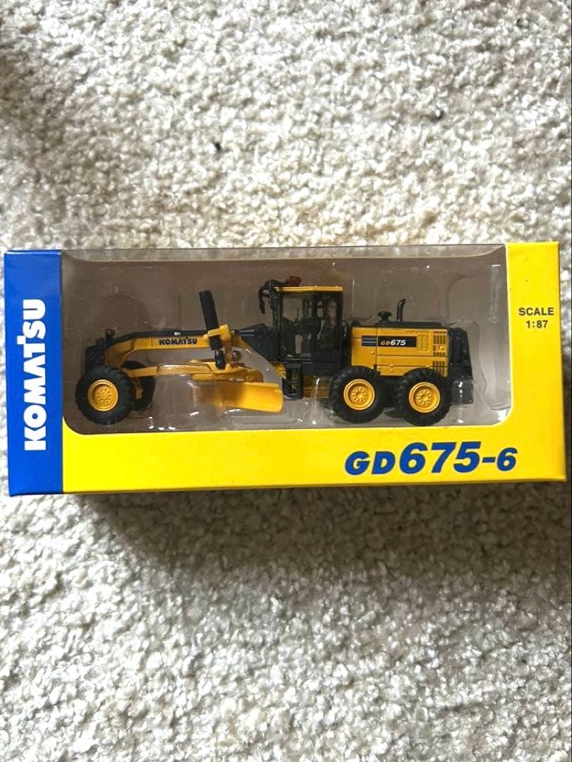 Komatsu GD675-6 モーターグレーダー他5点 - メルカリ