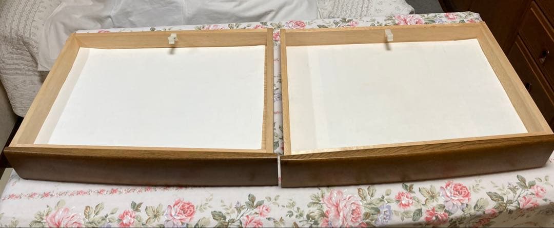 浜本工芸 学習机 木製デスク 木目調 大きめサイズ 120x70x73cm