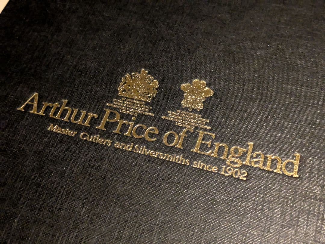 1-3.Arthur Price シルバーフォーク6本セット 英国