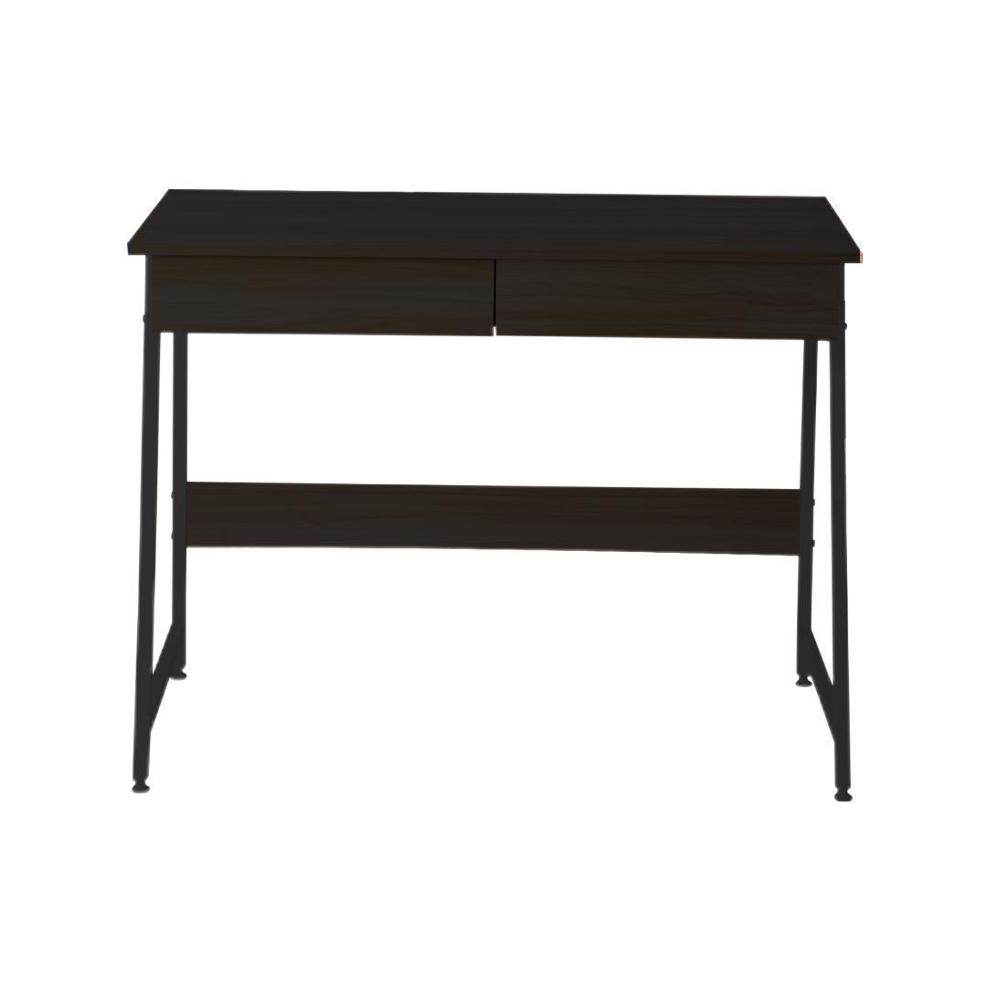 【人気商品】パソコンデスク引き出し付き幅100奥48 ( ブラック)