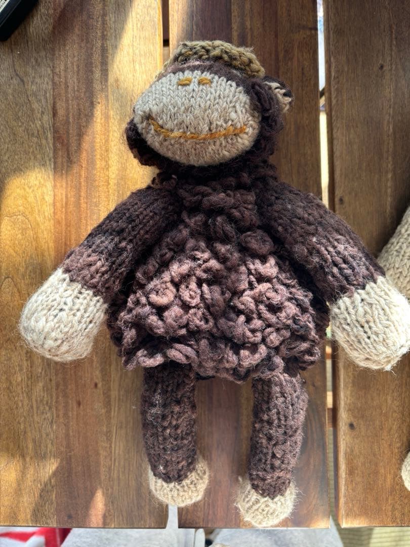 ケナナニッターズ ケニア ハンドメイド あみぬぐるみ 2体セット - メルカリ