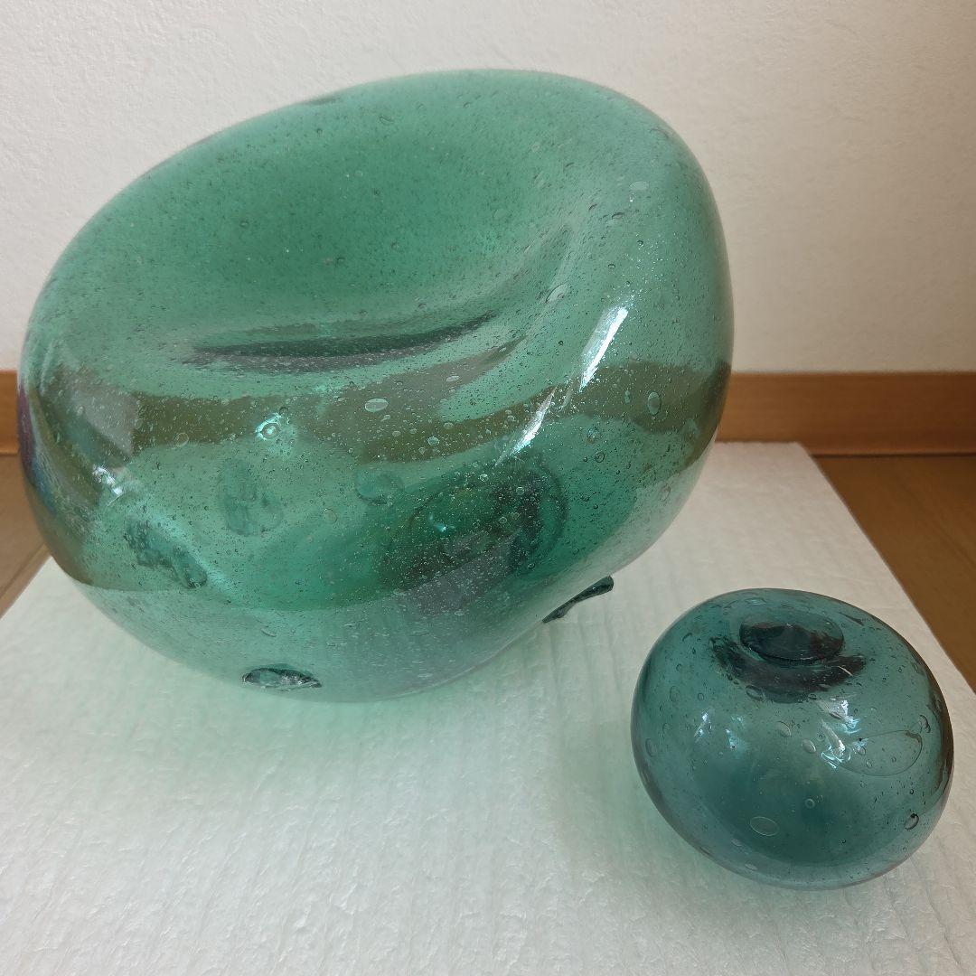 ガラス浮き玉 珍品 ２個セット