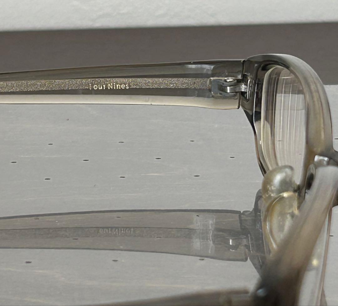 999.9 フォーナインズ　SHS-02 渋谷店限定　メガネ　メガネ拭き