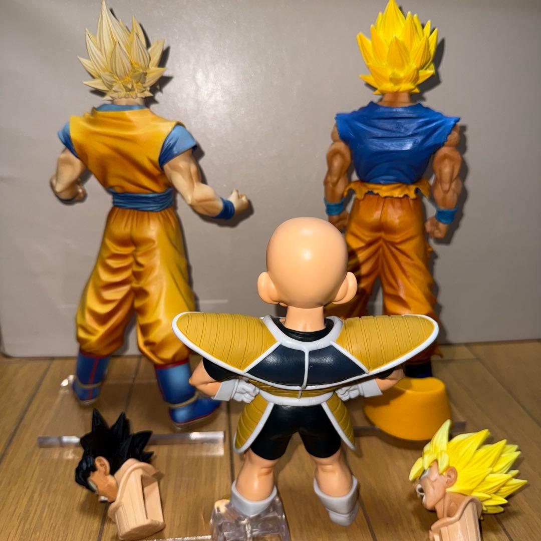 一番くじ ドラゴンボール 超サイヤ人孫悟空ラストワン、クリリン、MSP悟空、3体