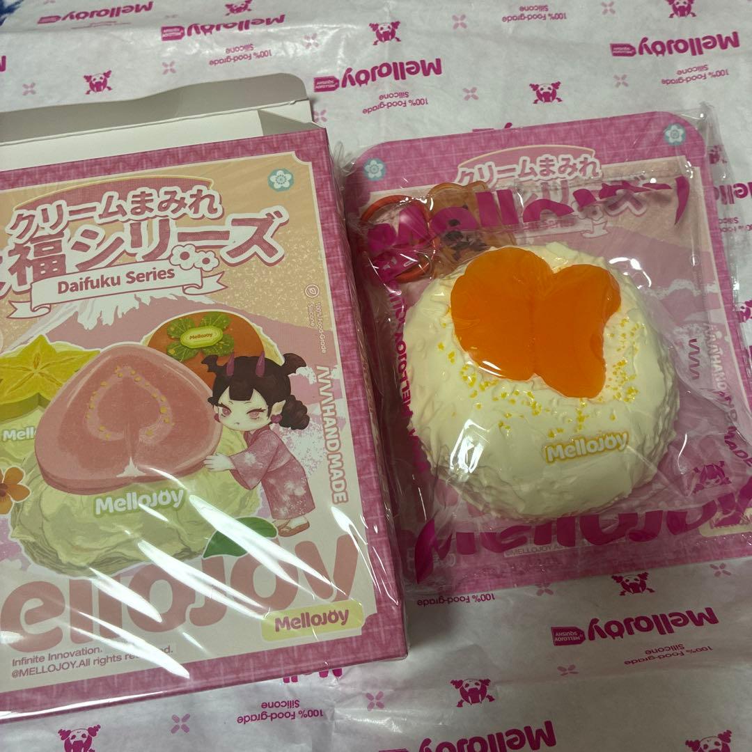 mellojoyメロジョイスクイーズ大福シリーズオレンジ - メルカリ