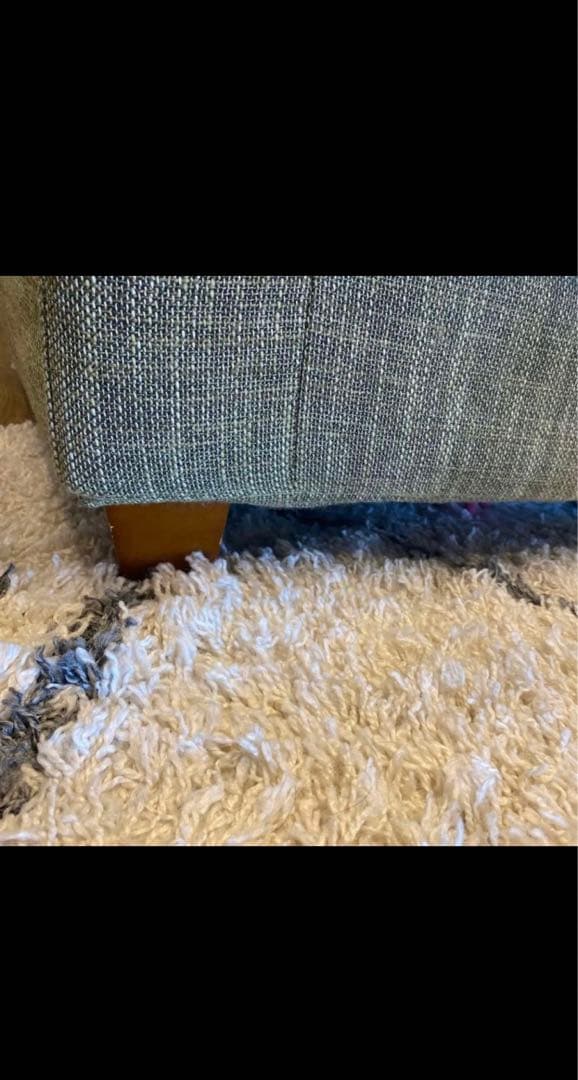 B COMPANY ソファ　2.5人掛け　グリーン