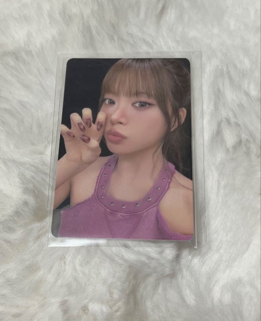 LE SSERAFIM SPAGHETTIファンレターお渡し会 ウンチェ トレカ - メルカリ