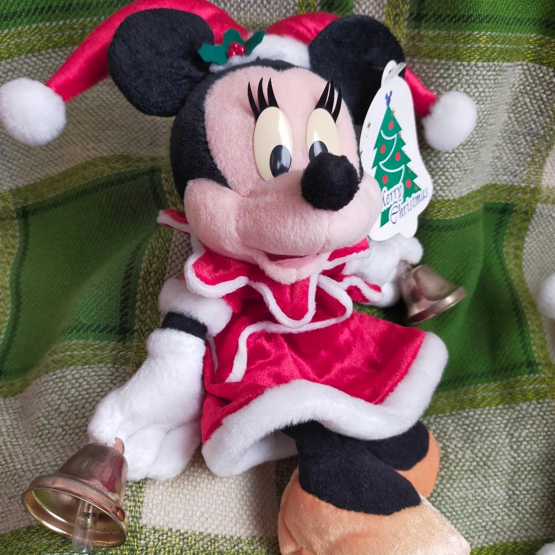 ディズニークリスマス ミッキー＆ミニーぬいぐるみ 15周年 タグ付