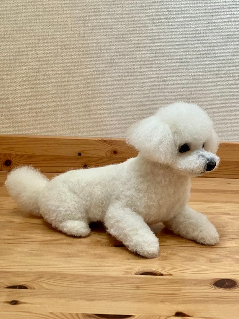 羊毛フェルト トイプードル
