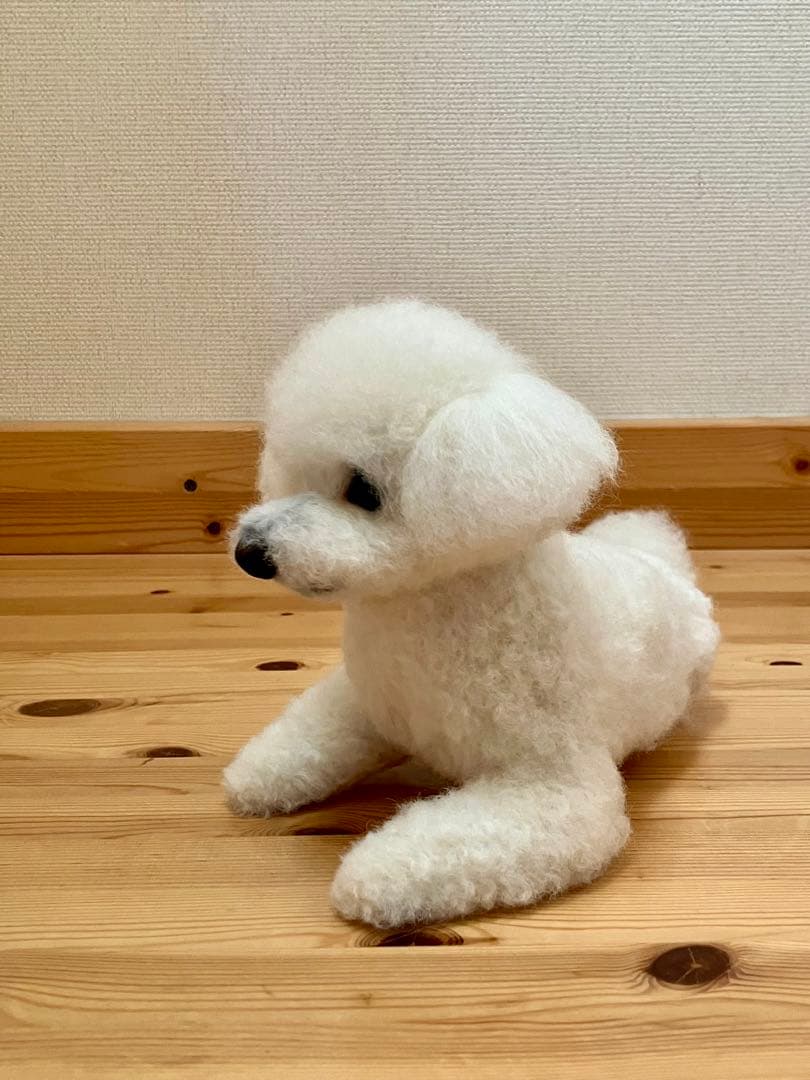羊毛フェルト トイプードル