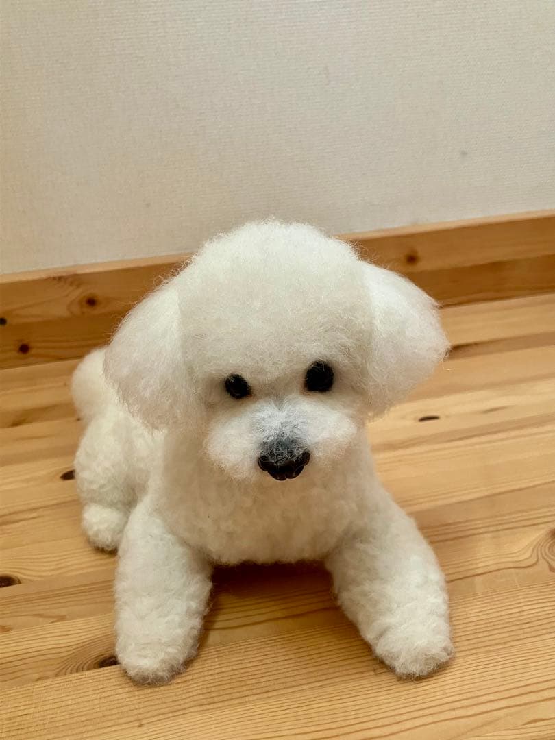 羊毛フェルト トイプードル
