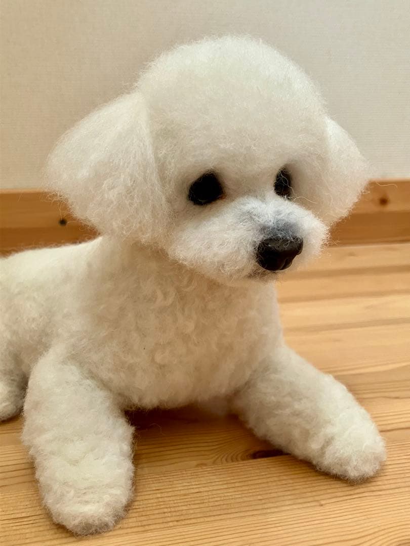 羊毛フェルト トイプードル