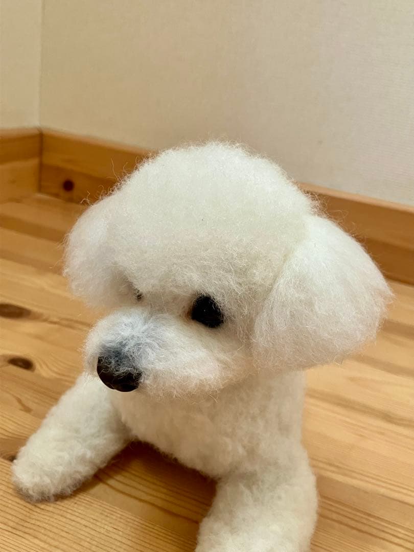 羊毛フェルト トイプードル