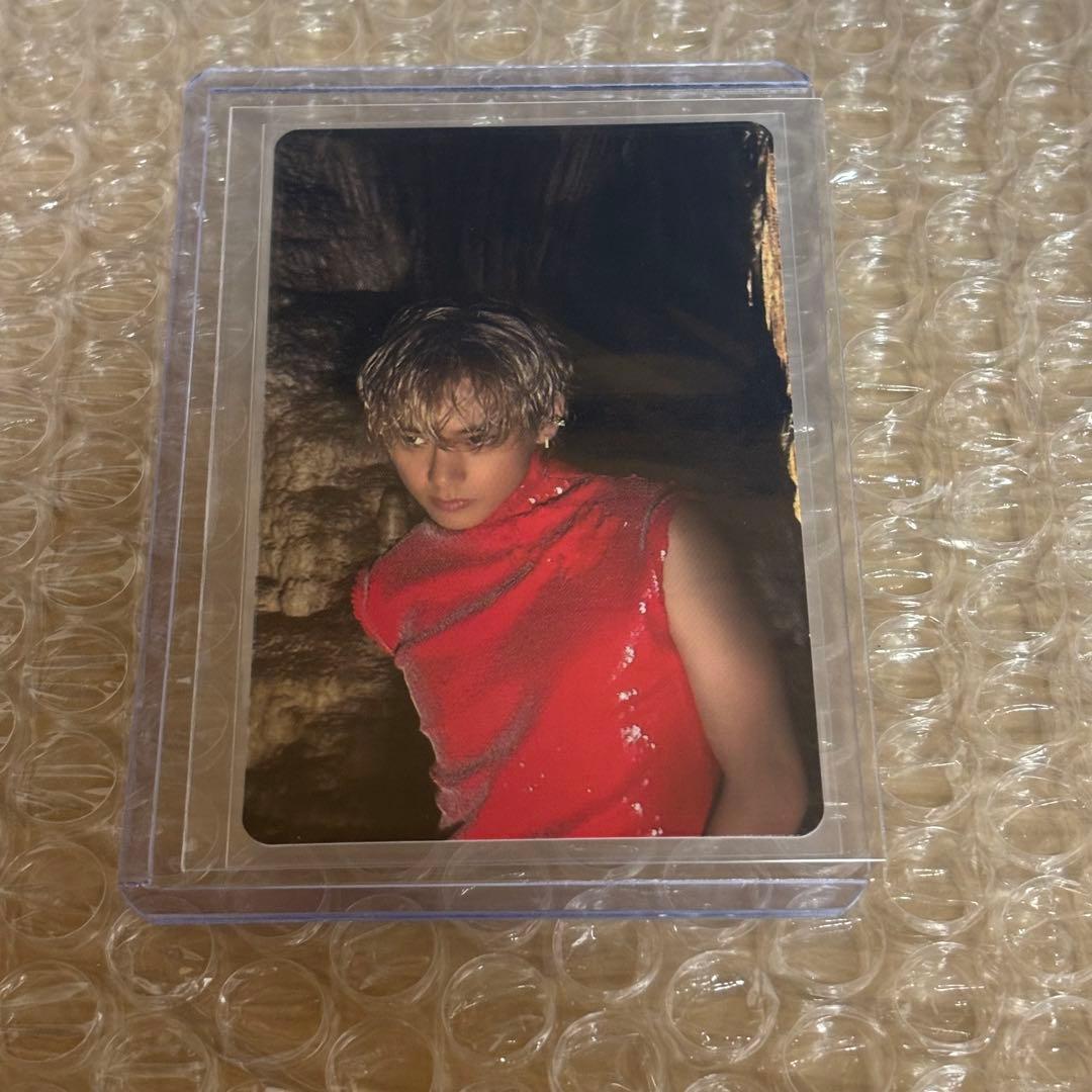 BTS V layover ユニバ 特典 ラキドロ トレカ 3枚 コンプ テテ - メルカリ