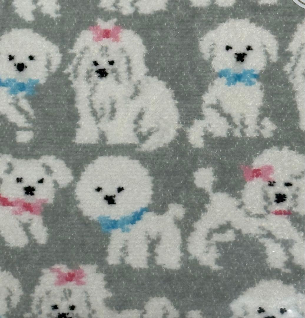 ラブラリーバイフェイラー モフモフワンチャン ハンカチ 新品未使用品