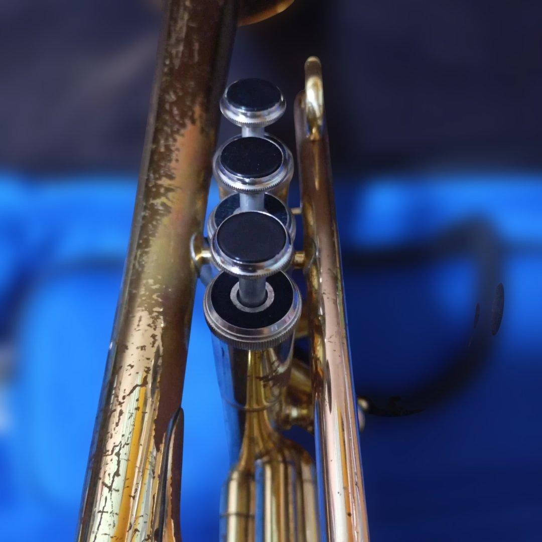 ヤマハ ロングコルネット本体 YCR−2310 社外ケース ボトムキャップ